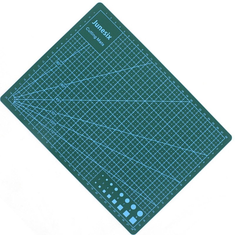 Cutting Mat Self Heal - 30cm*22cm A4 Green Dual-Side Grid Self-Healing