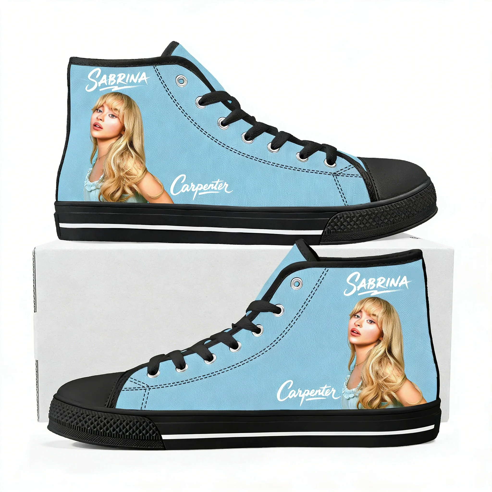 Sewing Custom - Sabrina Carpenter High Top Shoes Men