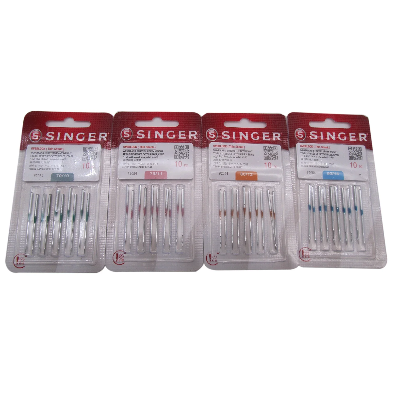 Twin Needle Stretch - Overlock Needles #2054 FOR Singer 14U12,
