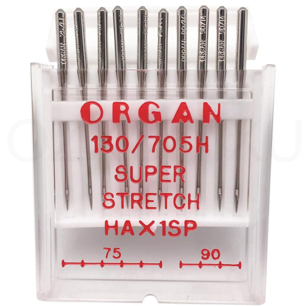 Twin Needle Stretch - 10PCS Organ Needles Serger #75 -