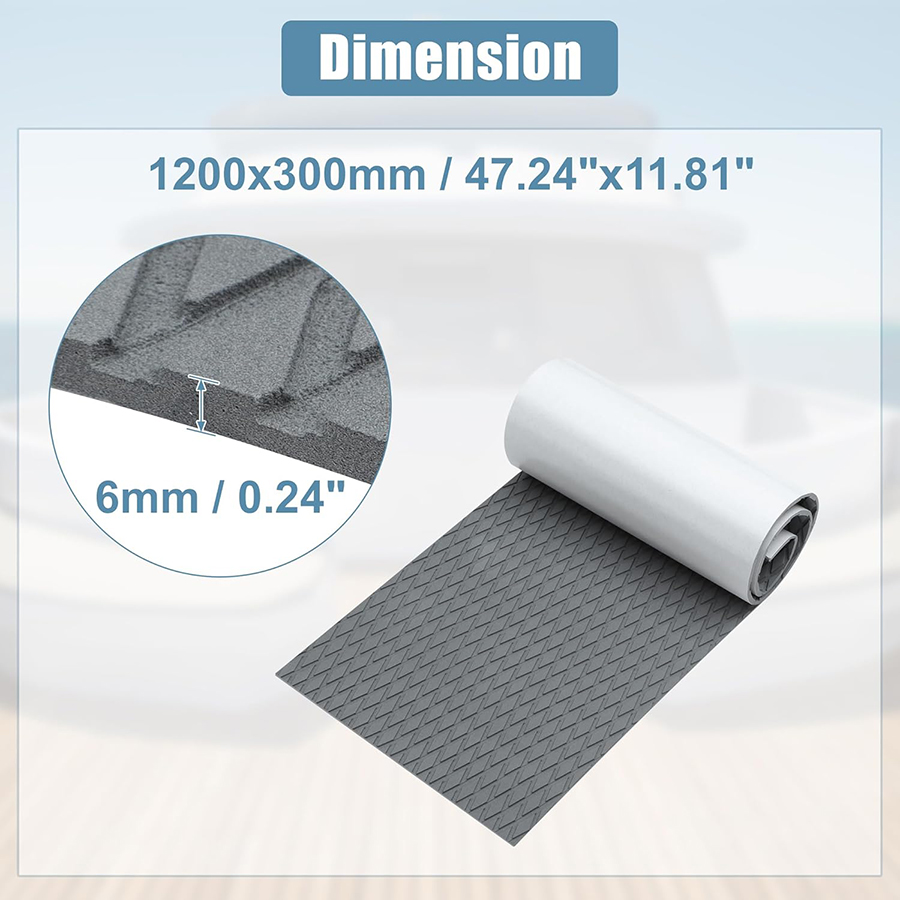 Cutting Mat Self Heal - 1200*300mm EVA Faux Teak Decking Sheet