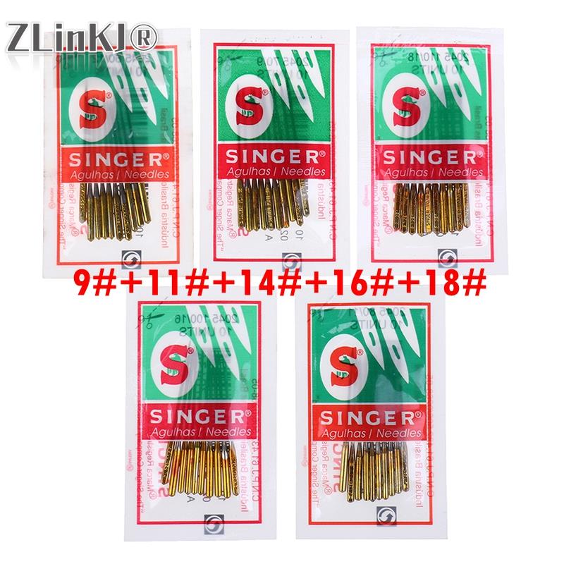 Twin Needle Stretch - 5/10Pack Mix Size Needles For Singer