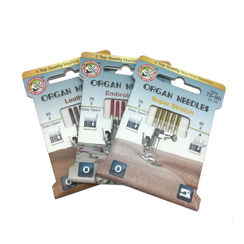 Twin Needle Stretch - 5pcs High Quality Organ Needles Domestic