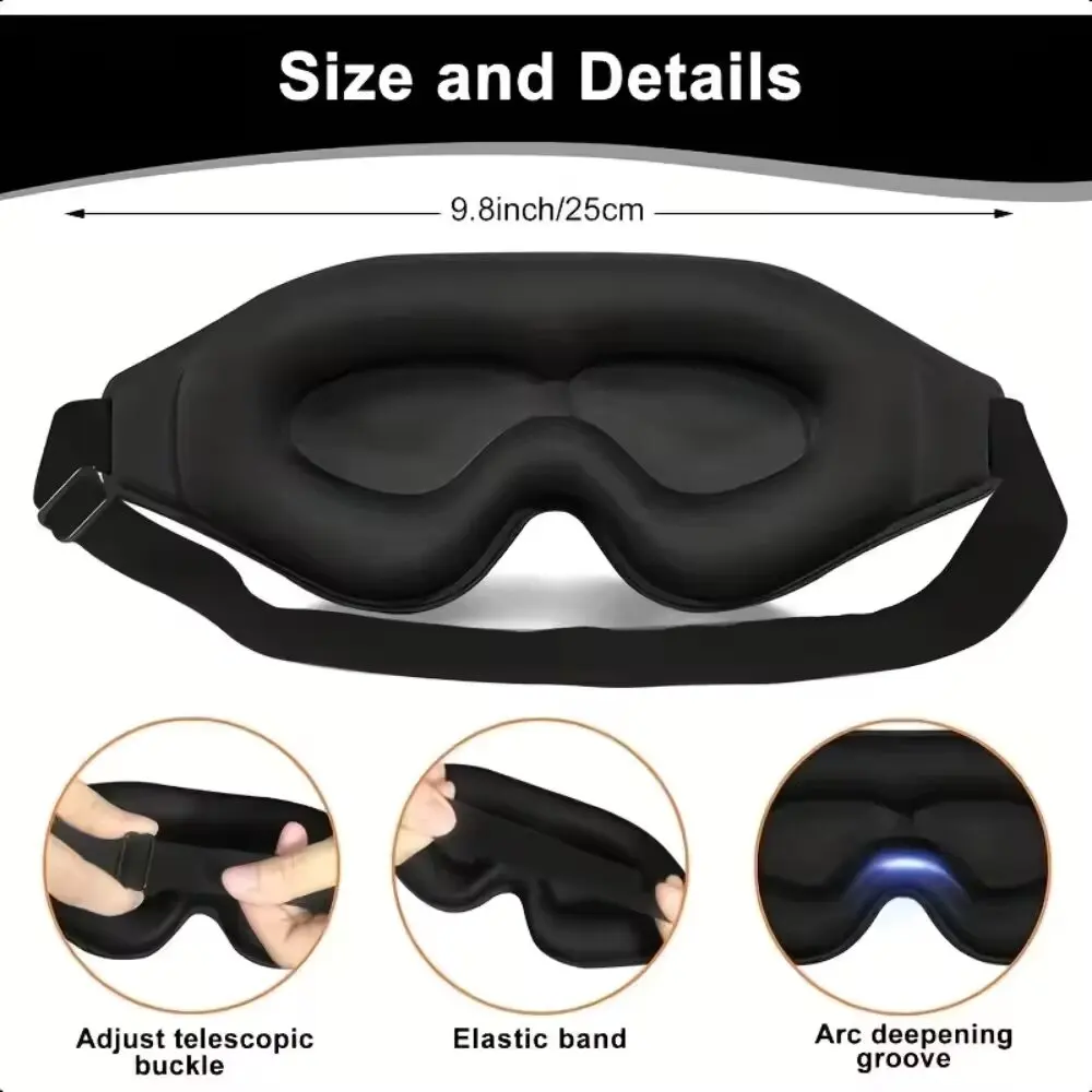 3D Eye Mask, Comfortable & Bre - Sewing Cotton recension och pris