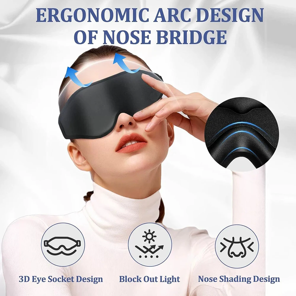 3D Eye Mask, Comfortable & Bre - Sewing Cotton recension och pris