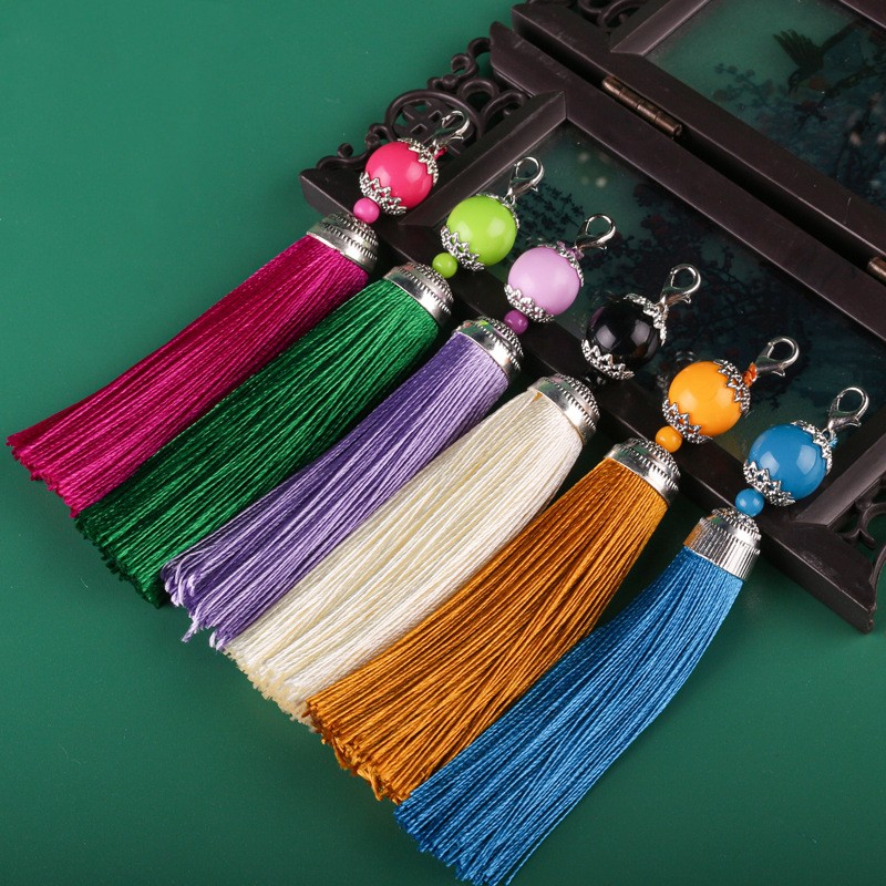 10pc Vintage Bead Tassel Lobst - Vintage Sewing Textile recension och pris