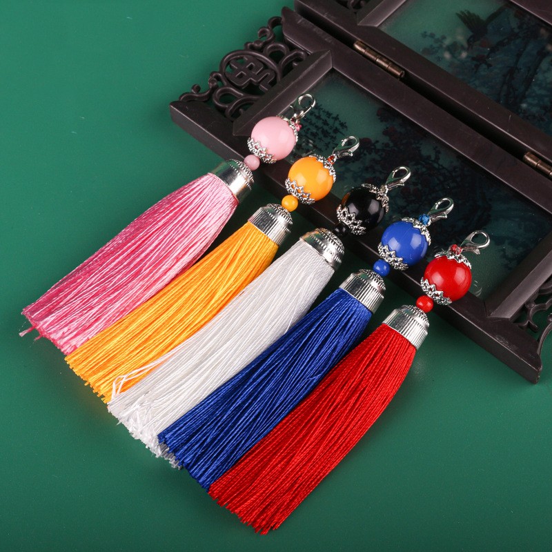 10pc Vintage Bead Tassel Lobst - Vintage Sewing Textile recension och pris