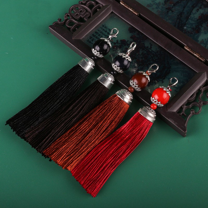 10pc Vintage Bead Tassel Lobst - Vintage Sewing Textile recension och pris
