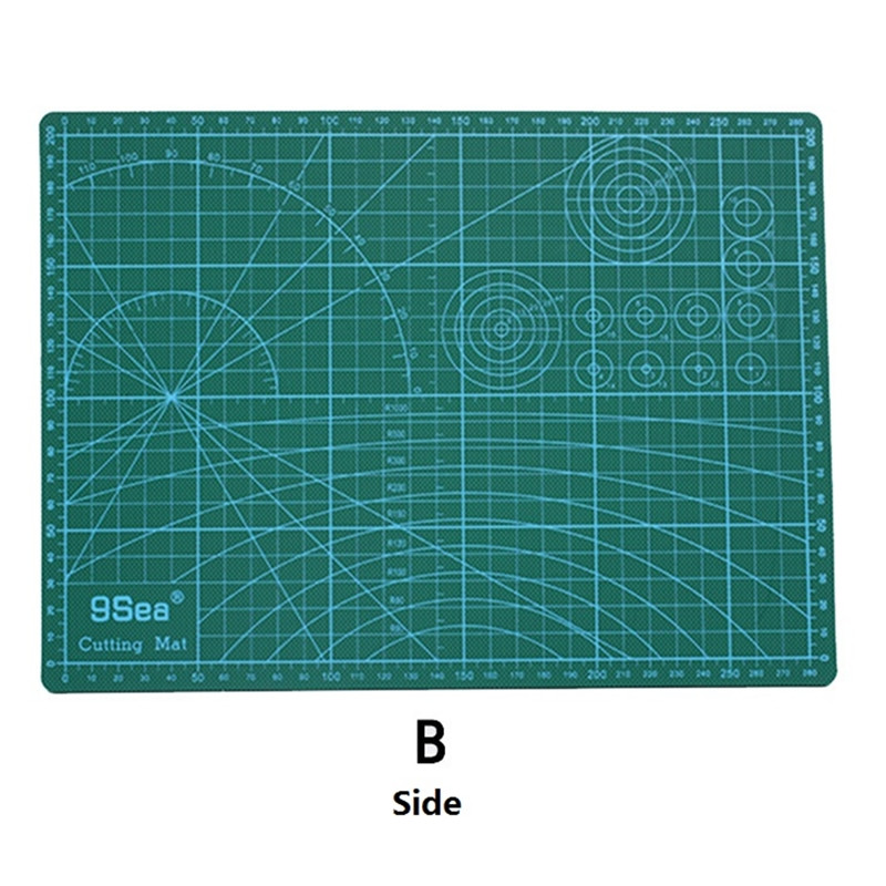 30cm*22cm A4 Green Dual-Side G - Cutting Mat Self Heal recension och pris