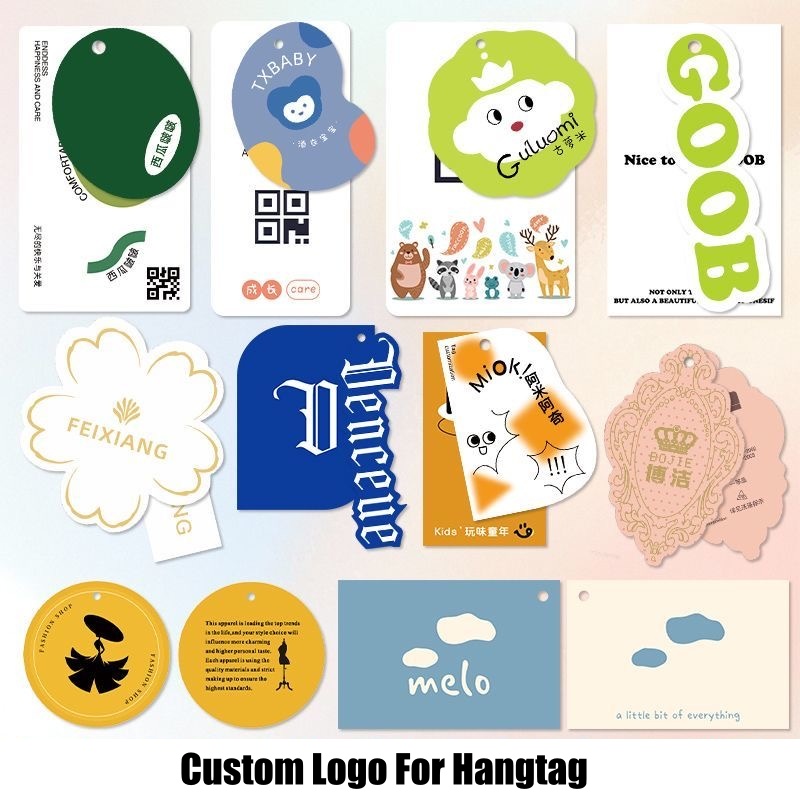 Custom Hang Tags for Clothes D - Sewing Label recension och pris