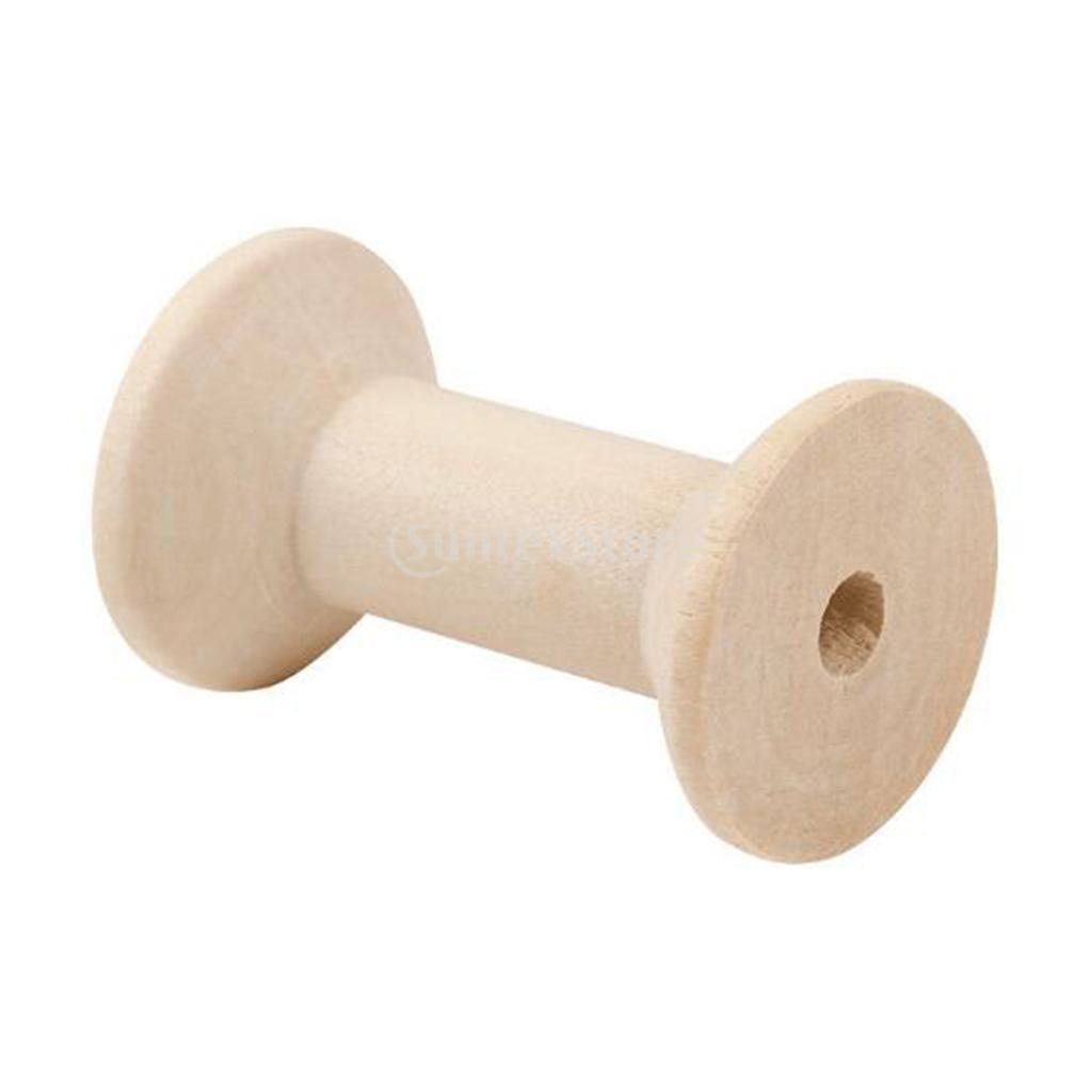 20pcs Wooden Bobbins Thread Sp - Thread Bobbins Empty recension och pris