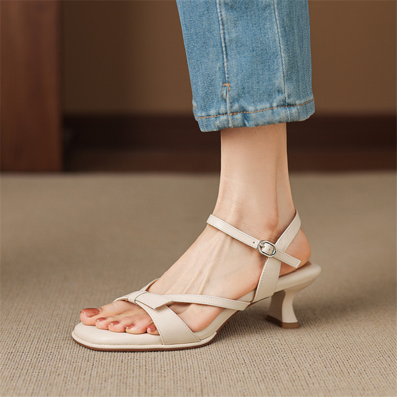 New Summer Sandals Split Leath - Sewing New recension och pris