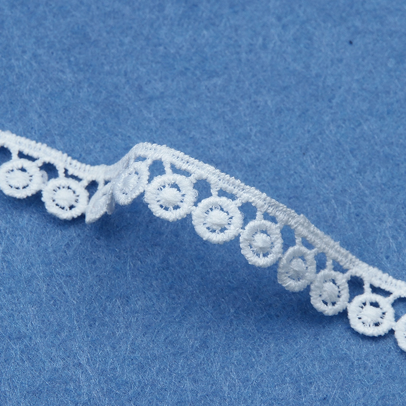 50Yds White Lace Ribbon Fabric - Sewing Eyelet Fabric recension och pris