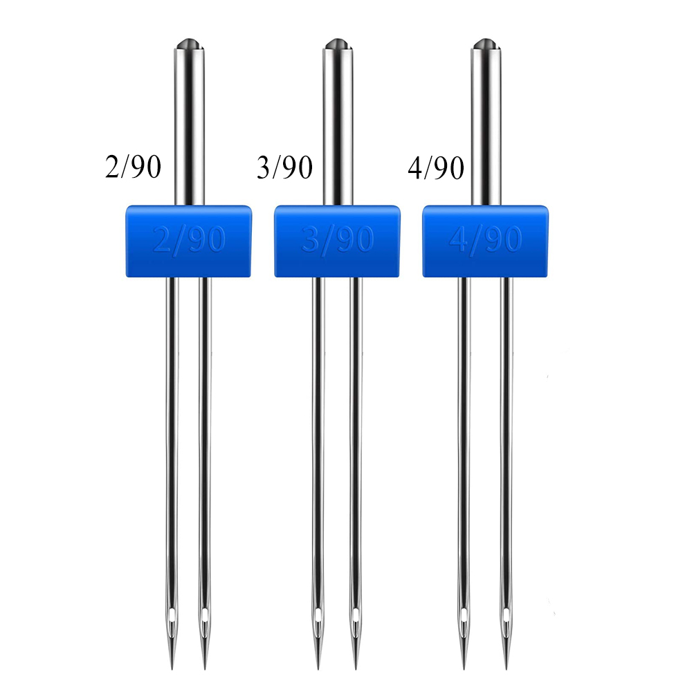 3PCS Sewing Machine Needles Do - Twin Needle Stretch recension och pris