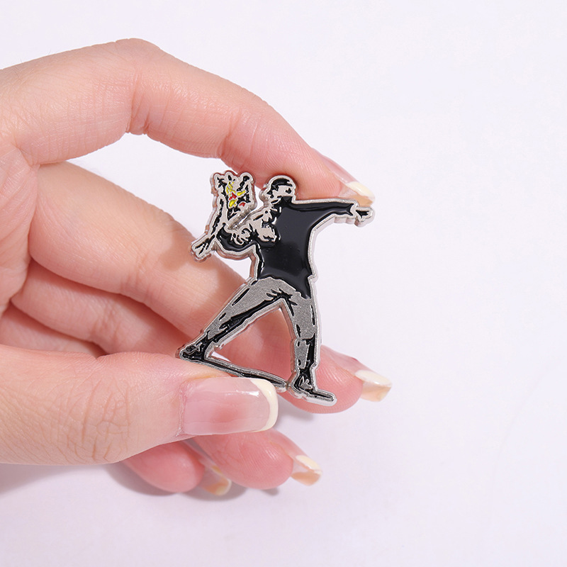 5 Styles Sculpture Enamel Pins - Sewing Label recension och pris