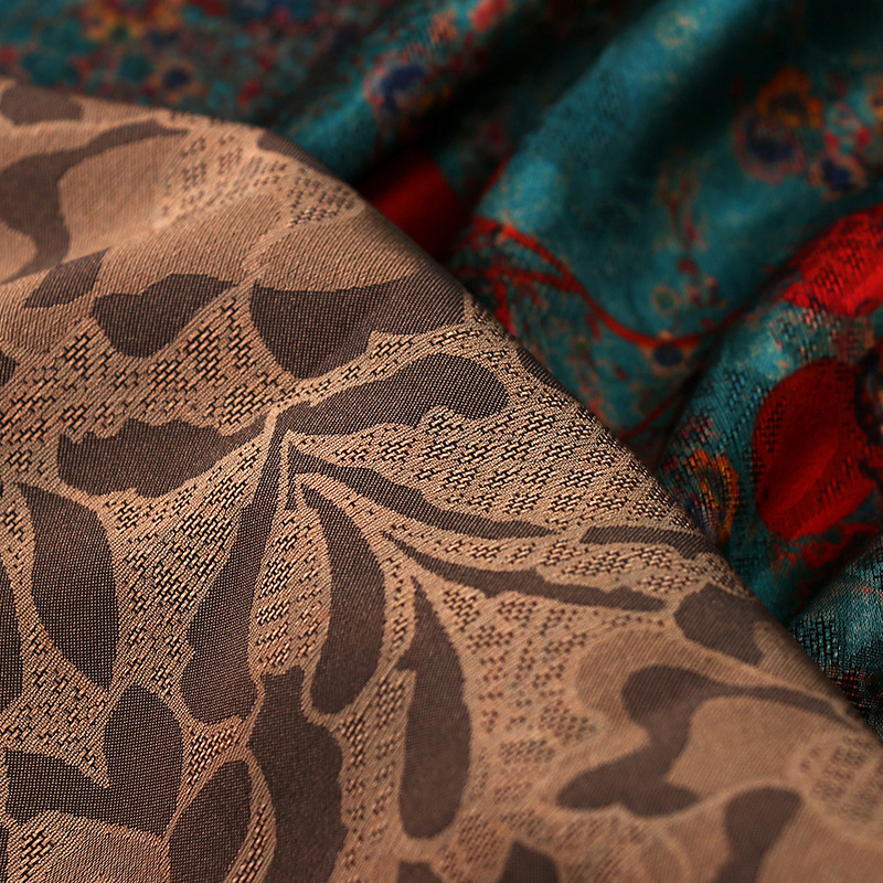 1m Floral Printed Fabric Imita - Sewing In Textile recension och pris