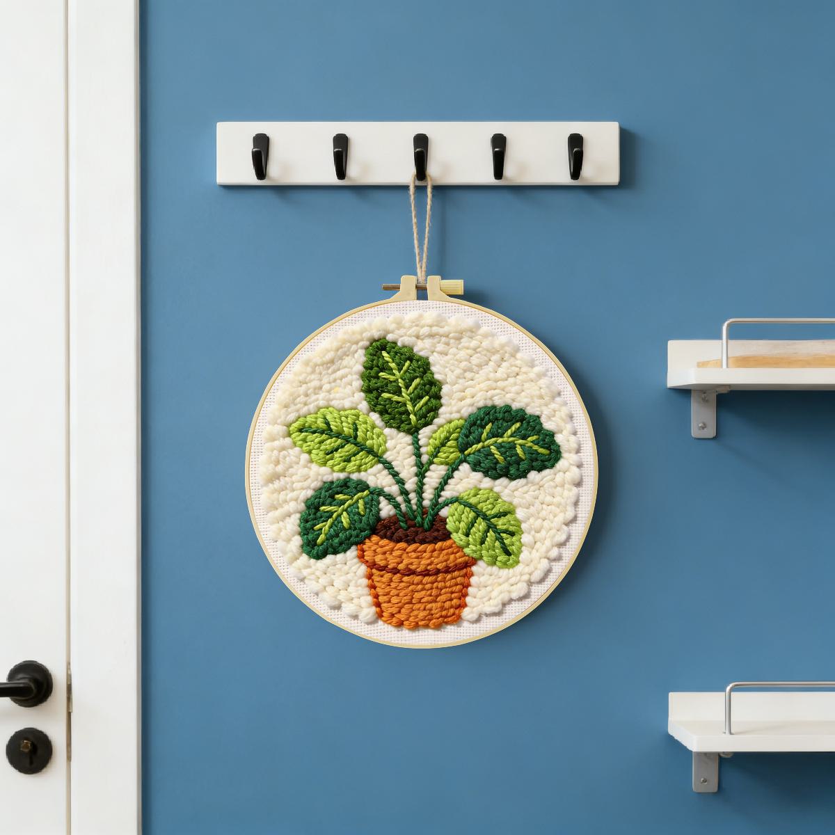 20X20CM/7.87inch Leaves Punch  - Is Sewing Textile Art recension och pris