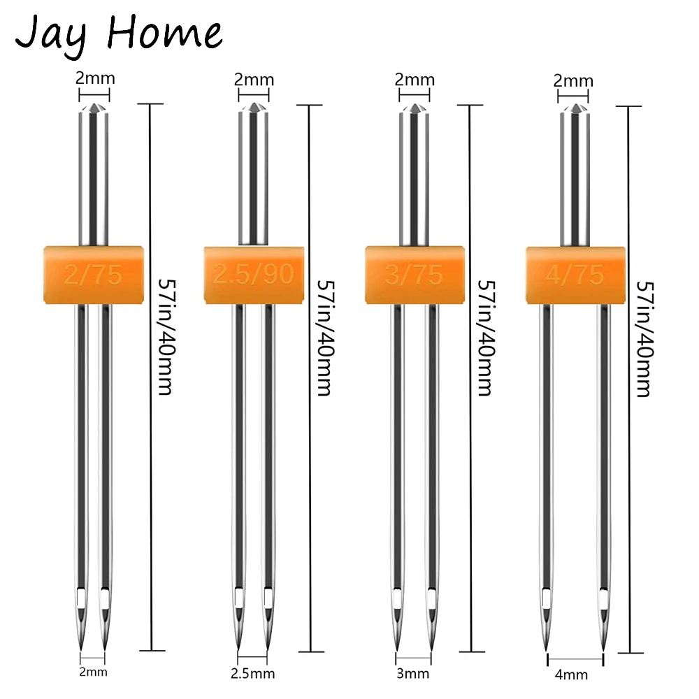 10PCS Sewing Machine Twin Need - Twin Needle Stretch recension och pris