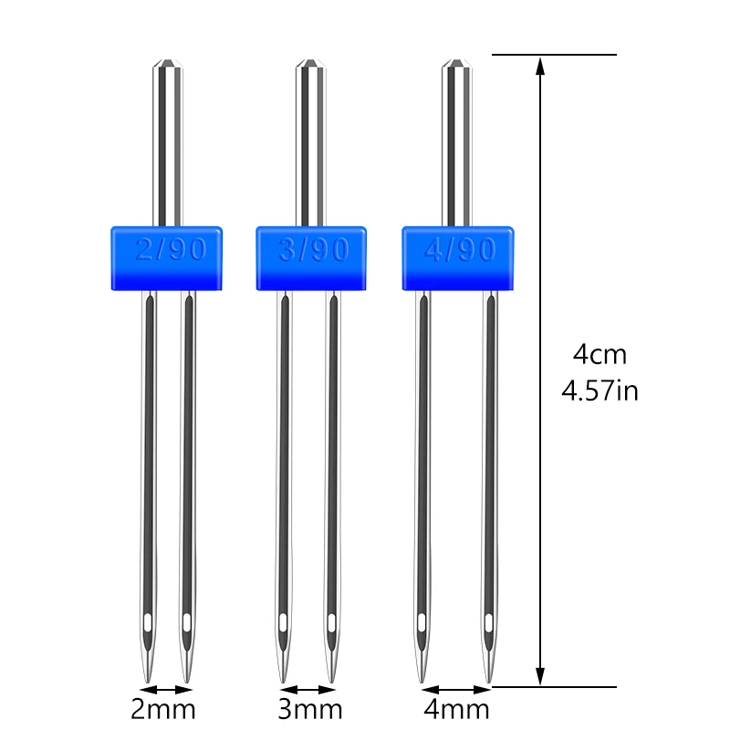 Double Needles for Brother Sew - Twin Needle Stretch recension och pris