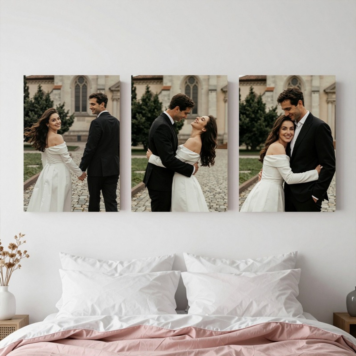 Set of 3 Custom Photo Canvas P - Sewing Custom recension och pris