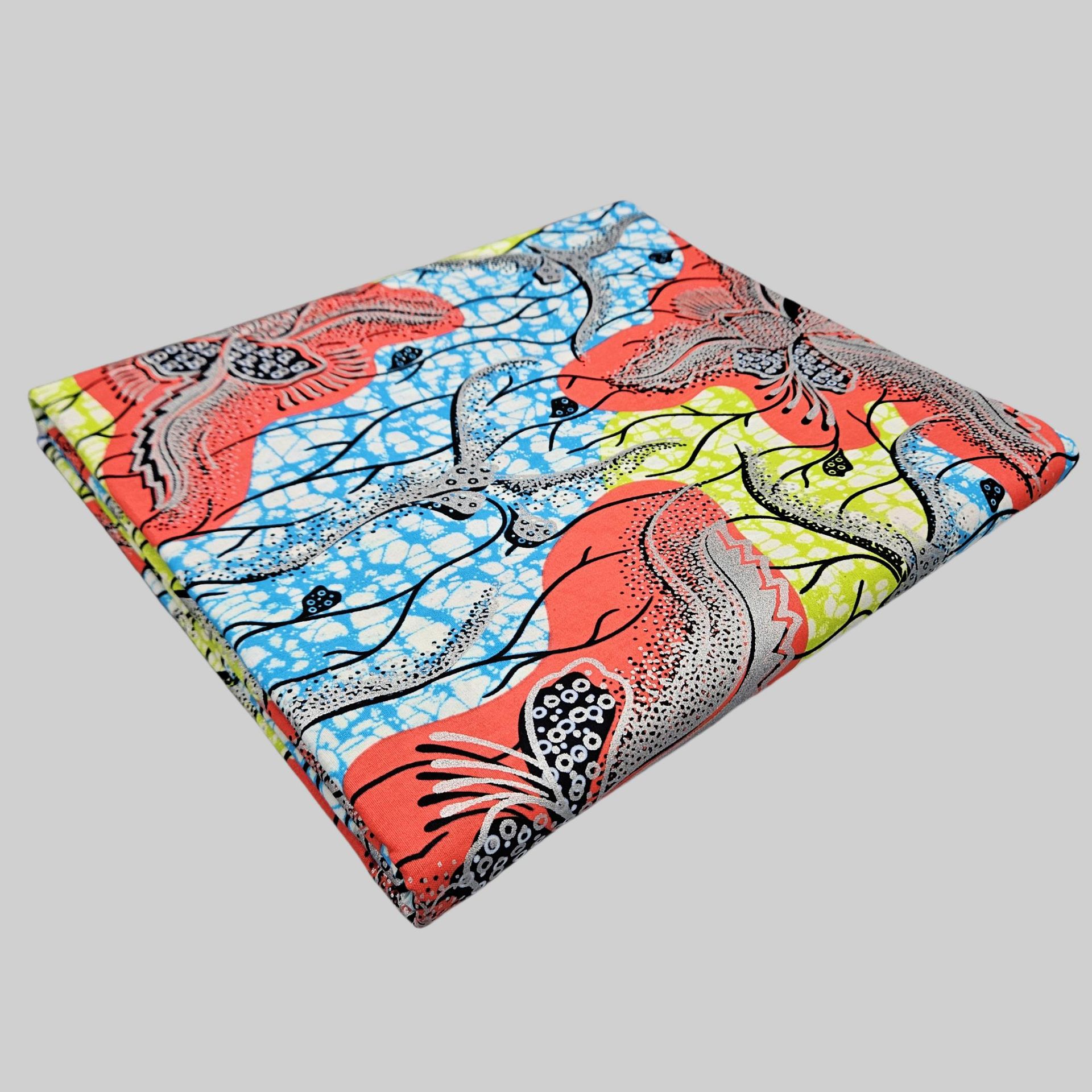 6Yards Long Printed Multicolor - Sewing Batik recension och pris