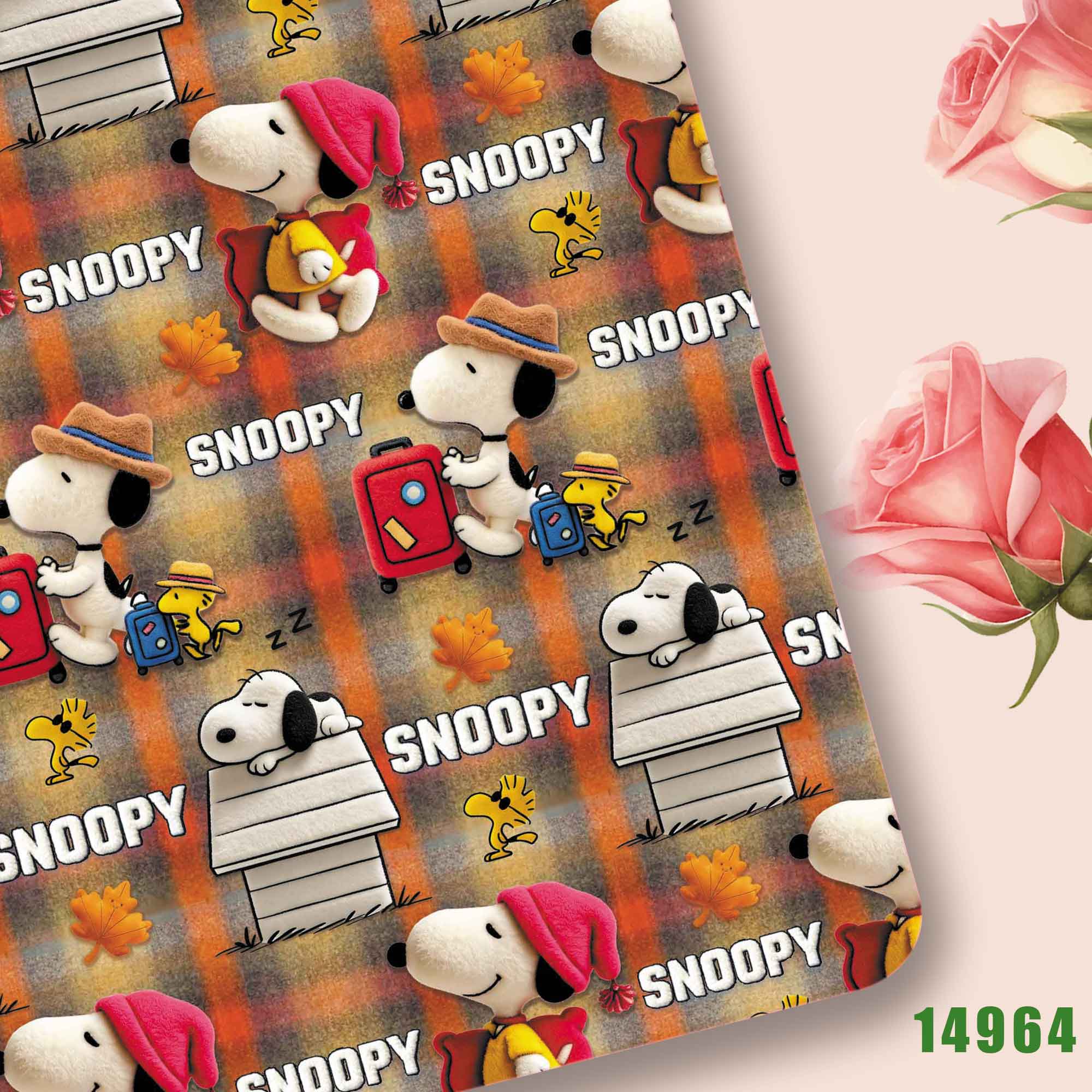 TAKARA TOMY Snoopy fabric140CM - Sewing In Textile recension och pris