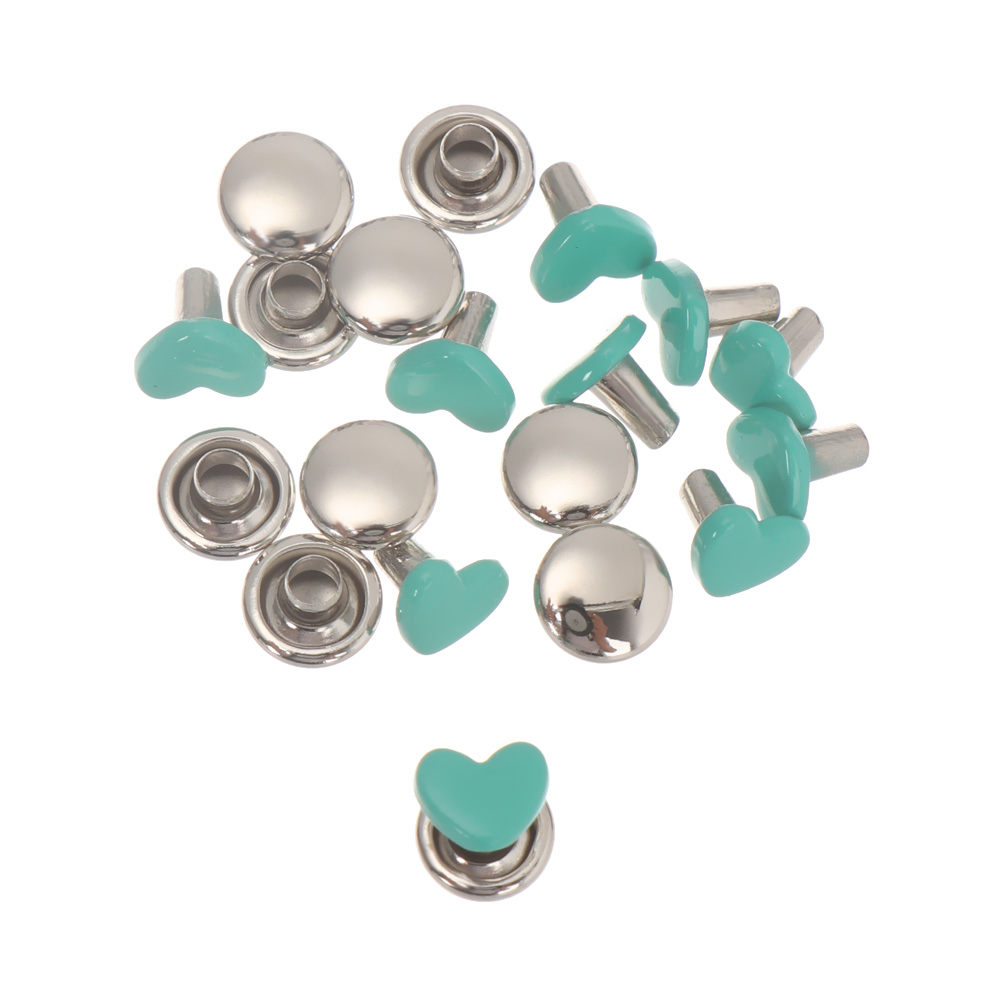 10Pcs Mini Metal Heart Eyelet  - Sewing Eyelet Fabric recension och pris
