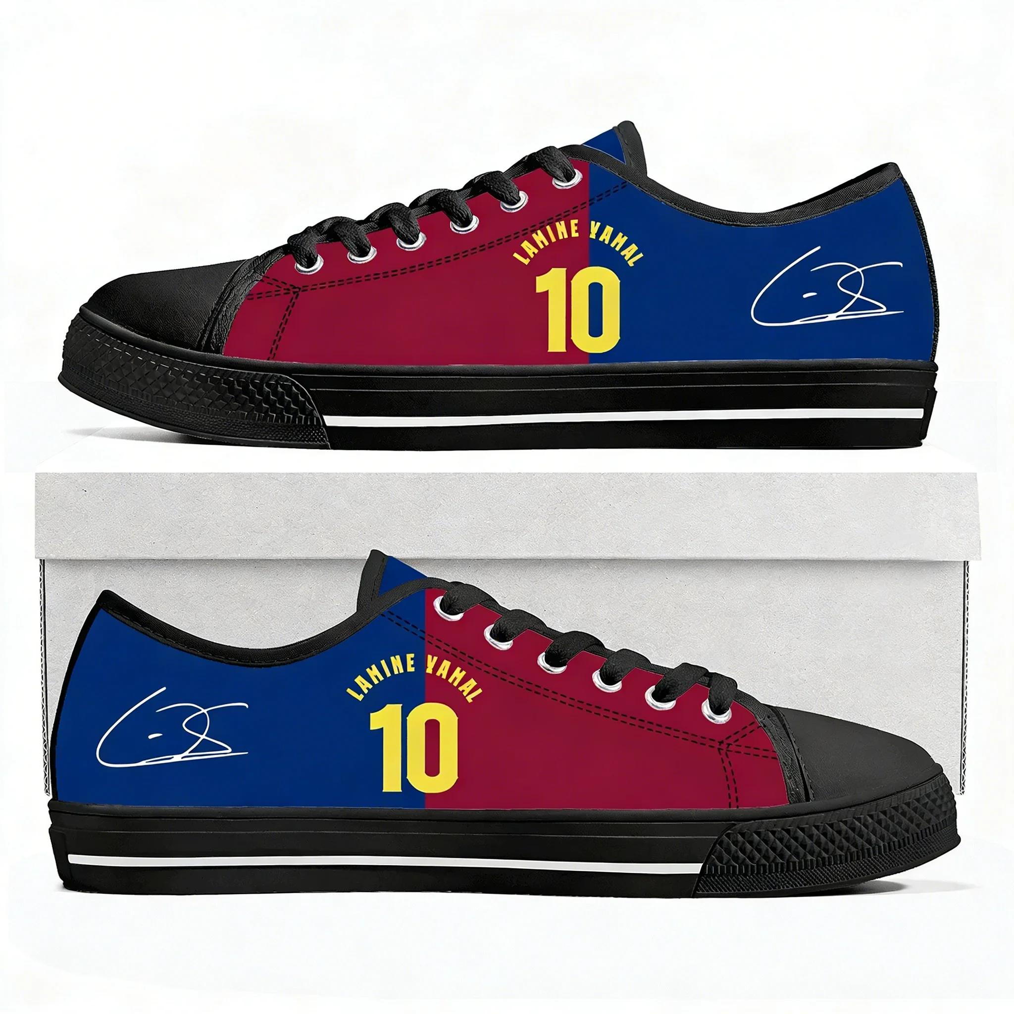 Yamal No.10 Low Top Shoes Man  - Sewing Custom recension och pris