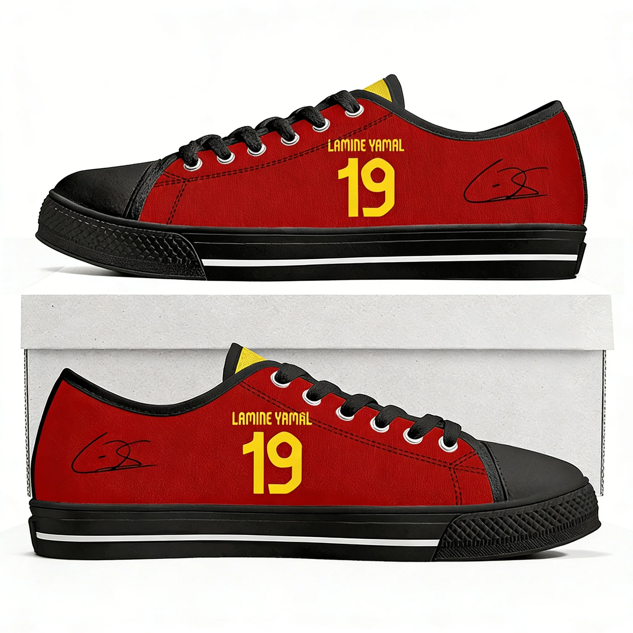 Yamal No.10 Low Top Shoes Man  - Sewing Custom recension och pris