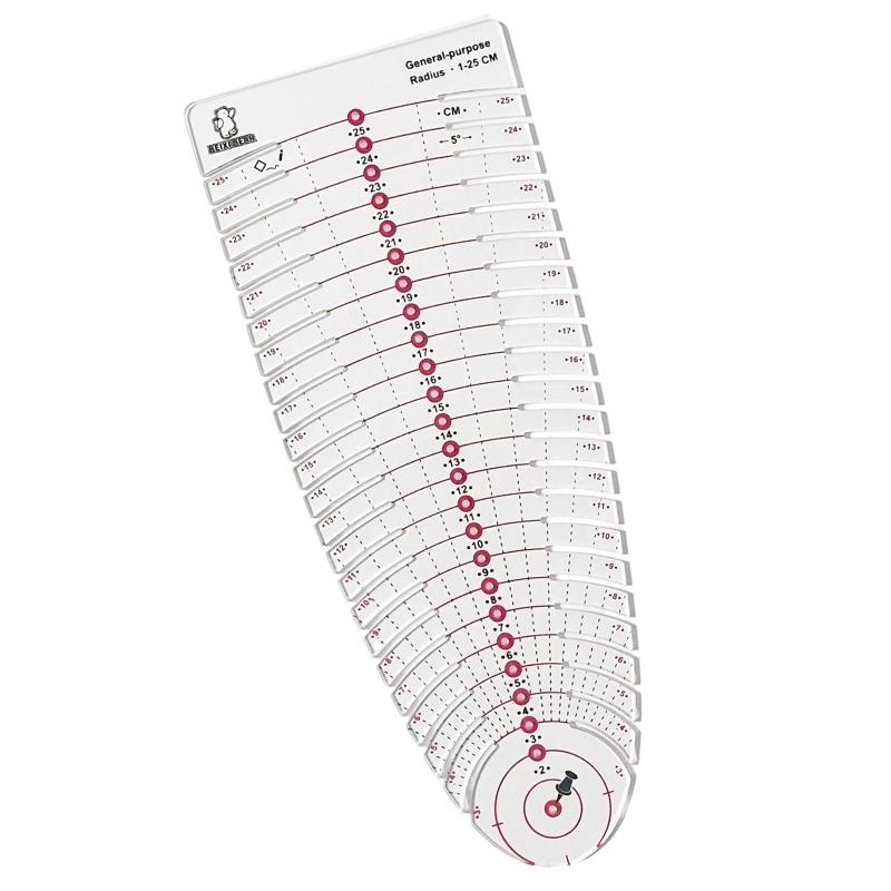 39BB Clear Scale Acrylic Measu - Is Sewing Textile Art recension och pris