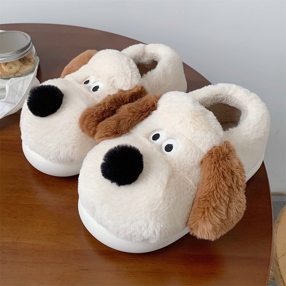 Size36-45 Hug Dog Slippers Gir - Sewing Cotton recension och pris
