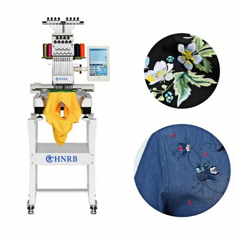 Computerized 9-Needle 1200RPM  - Sewing Machine In Textile recension och pris