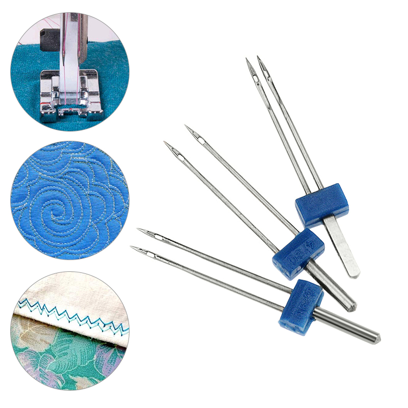 3PCS Sewing Machine Needles Do - Twin Needle Stretch recension och pris