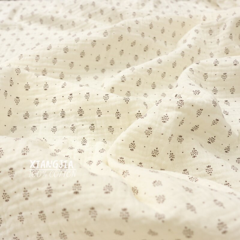 135x50cm Vintage Dot Cotton Do - Vintage Sewing Textile recension och pris