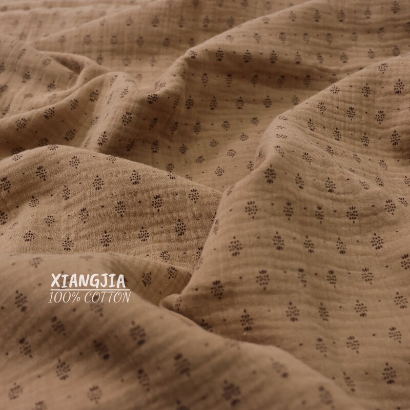 135x50cm Vintage Dot Cotton Do - Vintage Sewing Textile recension och pris