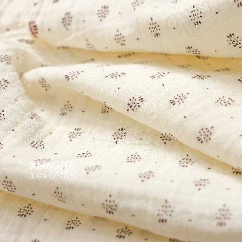 135x50cm Vintage Dot Cotton Do - Vintage Sewing Textile recension och pris