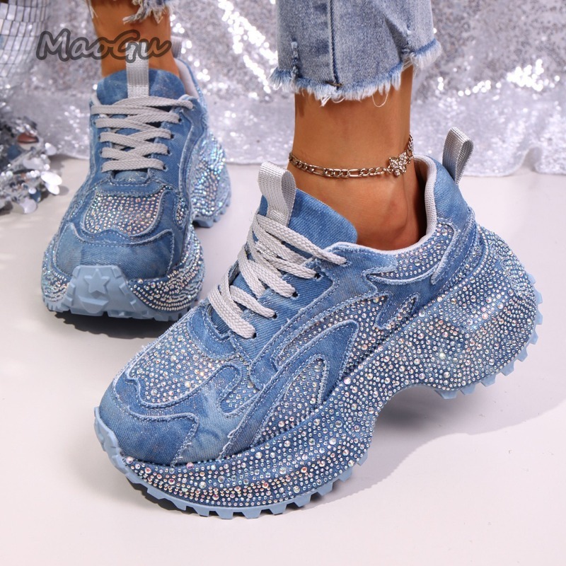 Fashion Rhinestone Women's Chu - Sewing Cloth recension och pris
