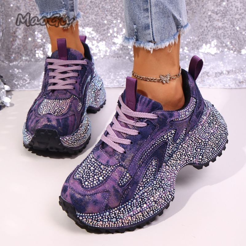 Fashion Rhinestone Women's Chu - Sewing Cloth recension och pris