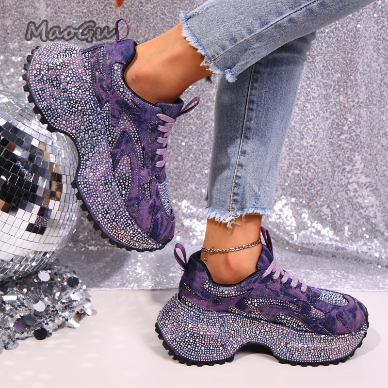 Fashion Rhinestone Women's Chu - Sewing Cloth recension och pris