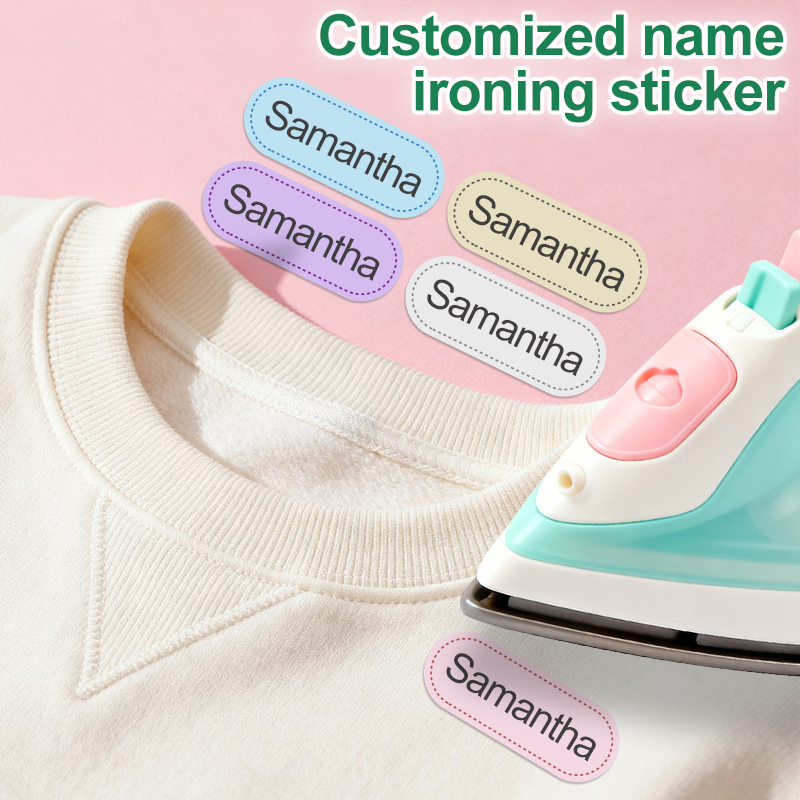 Labels for Ironing-for Cotton- - Sewing Label recension och pris