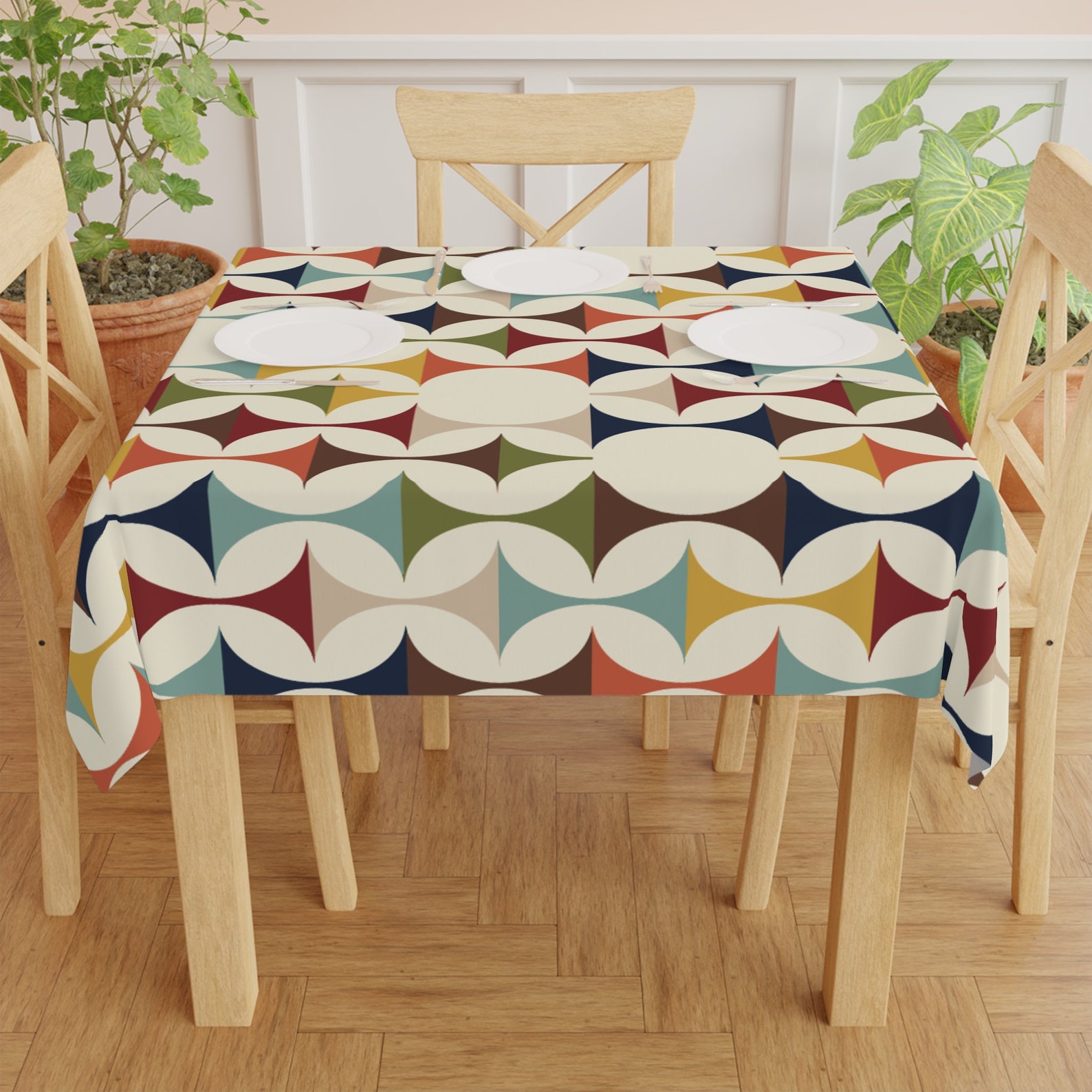 Mid Century Modern Retro Geome - Century Textile & Sewing Supply By Owner recension och pris