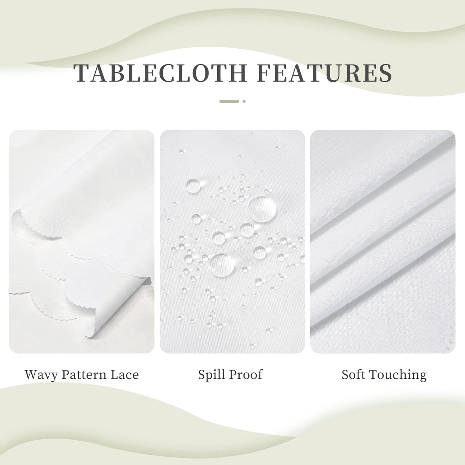 Blue Tablecloth Navy Cloud Sea - Century Textile & Sewing Supply Online Shopping recension och pris