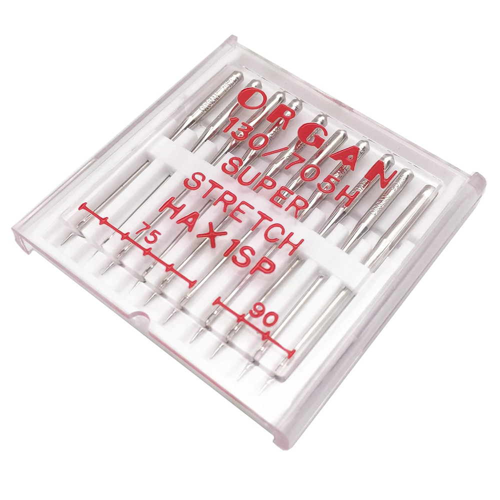 10PCS Organ Needles Serger #75 - Twin Needle Stretch recension och pris