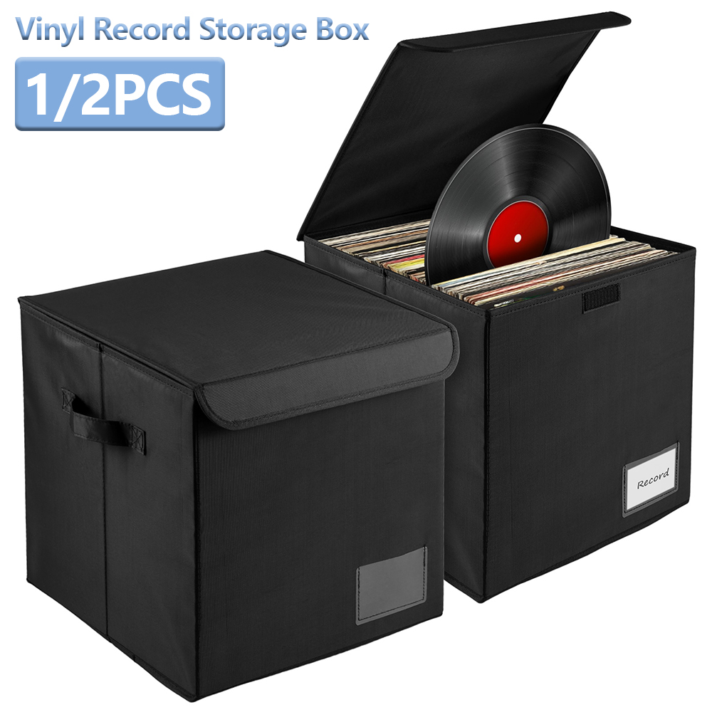 1/2Pcs Vinyl Record Storage Bo - Sewing Label recension och pris