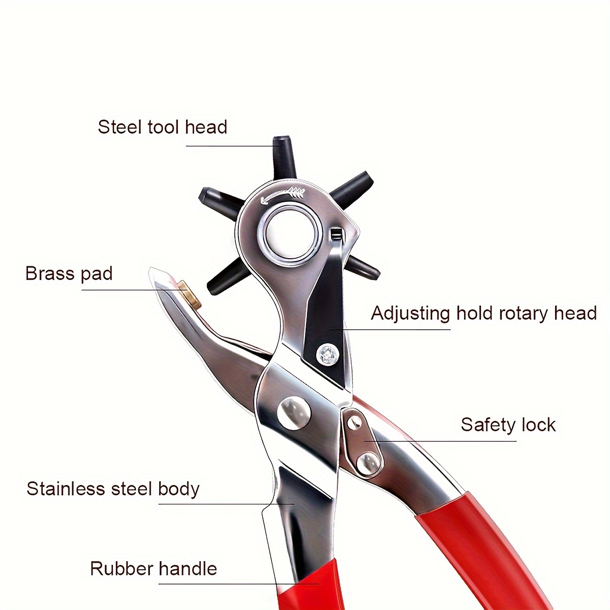 Leather Belt Hole Punch Plier  - Sewing Eyelet Fabric recension och pris