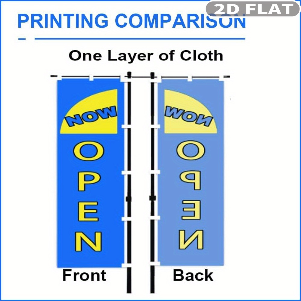 1pc 2D FLAT Custom Nobori Flag - Sewing Custom recension och pris