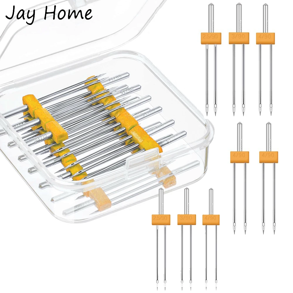 4-10PCS Sewing Machine Twin Ne - Twin Needle Stretch recension och pris