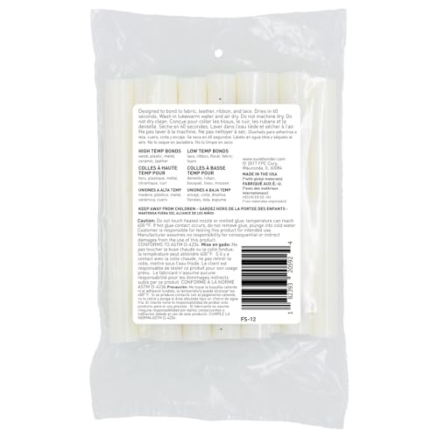 Fabric Hot Glue Sticks, Full S - Fabric Glue Bond recension och pris