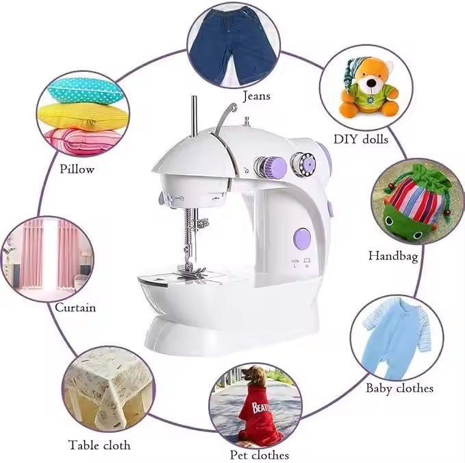 Mini Electric Domestic Home Us - Sewing Machine In Textile Industry recension och pris
