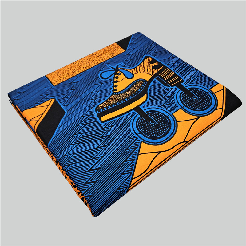 Abstract Printed Blue Cotton A - Sewing Batik recension och pris